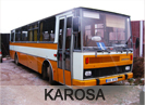 Karosa - výcvikové vozidlo