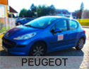 Peugot 207 - výcvikové vozidlo